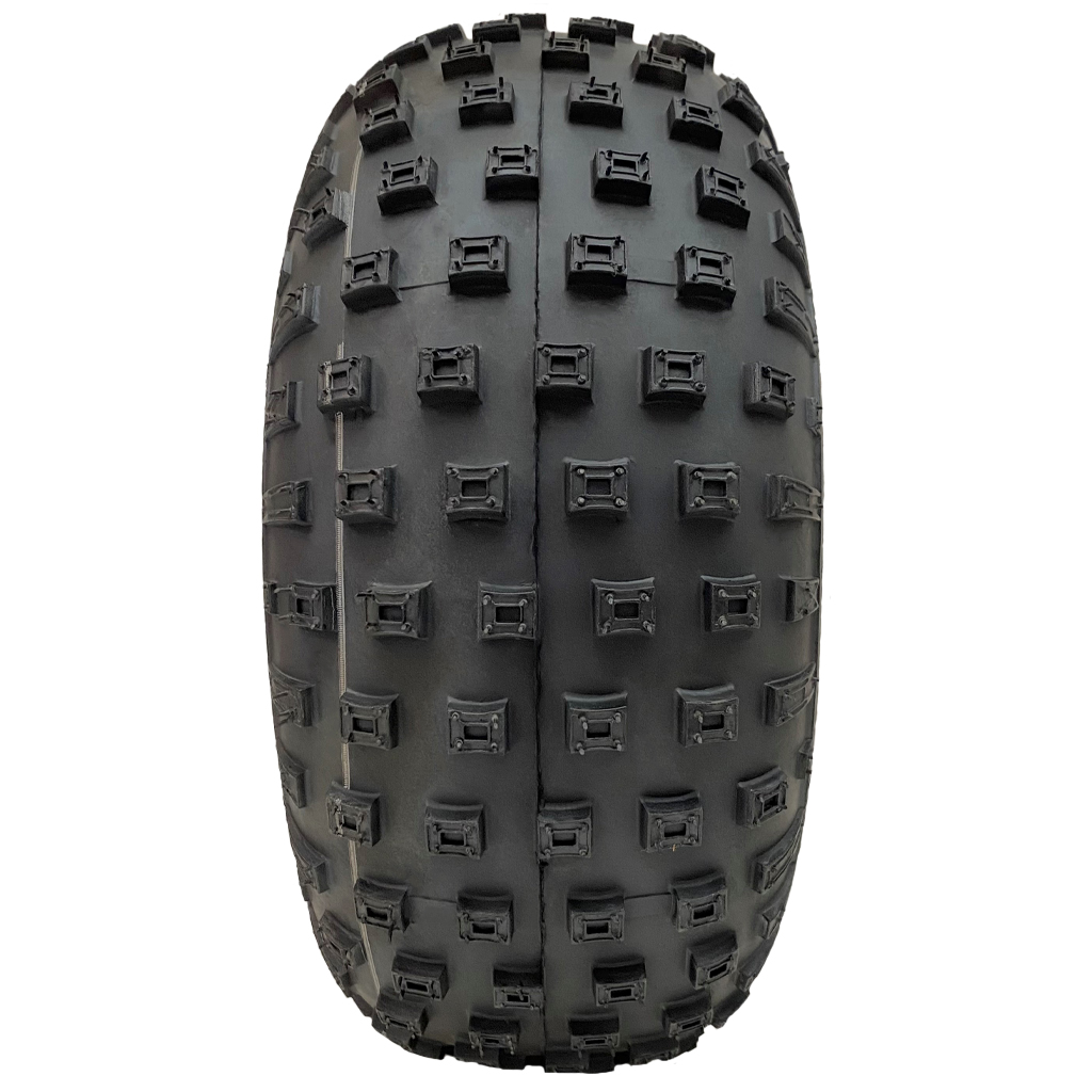 145x70-6 2pr Wanda P319 Knobby tyre on 20mm BB rim(flush) Tyre Pattern