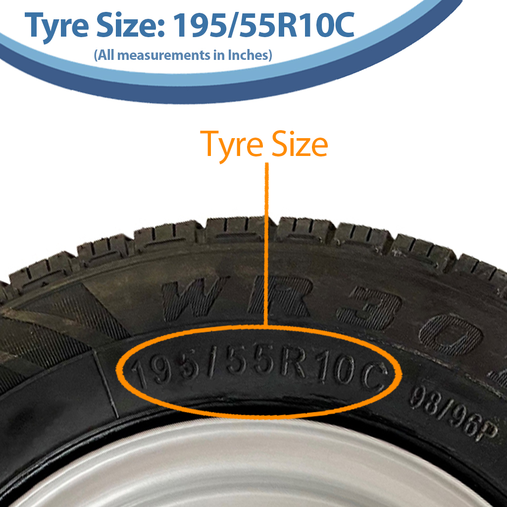 195/55R10 Wanda WR301 tyre size