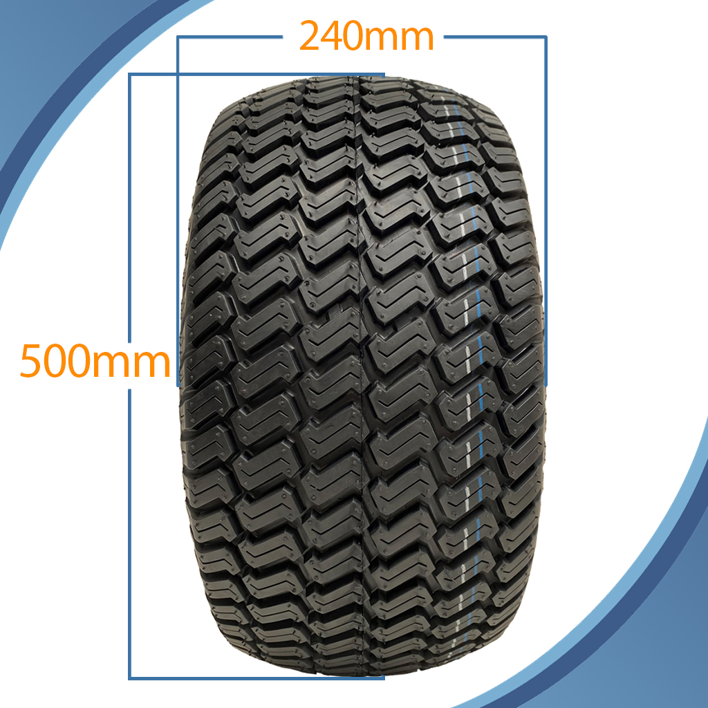 20x10.00-8 4pr P332 Grass tyre pattern with dimensions