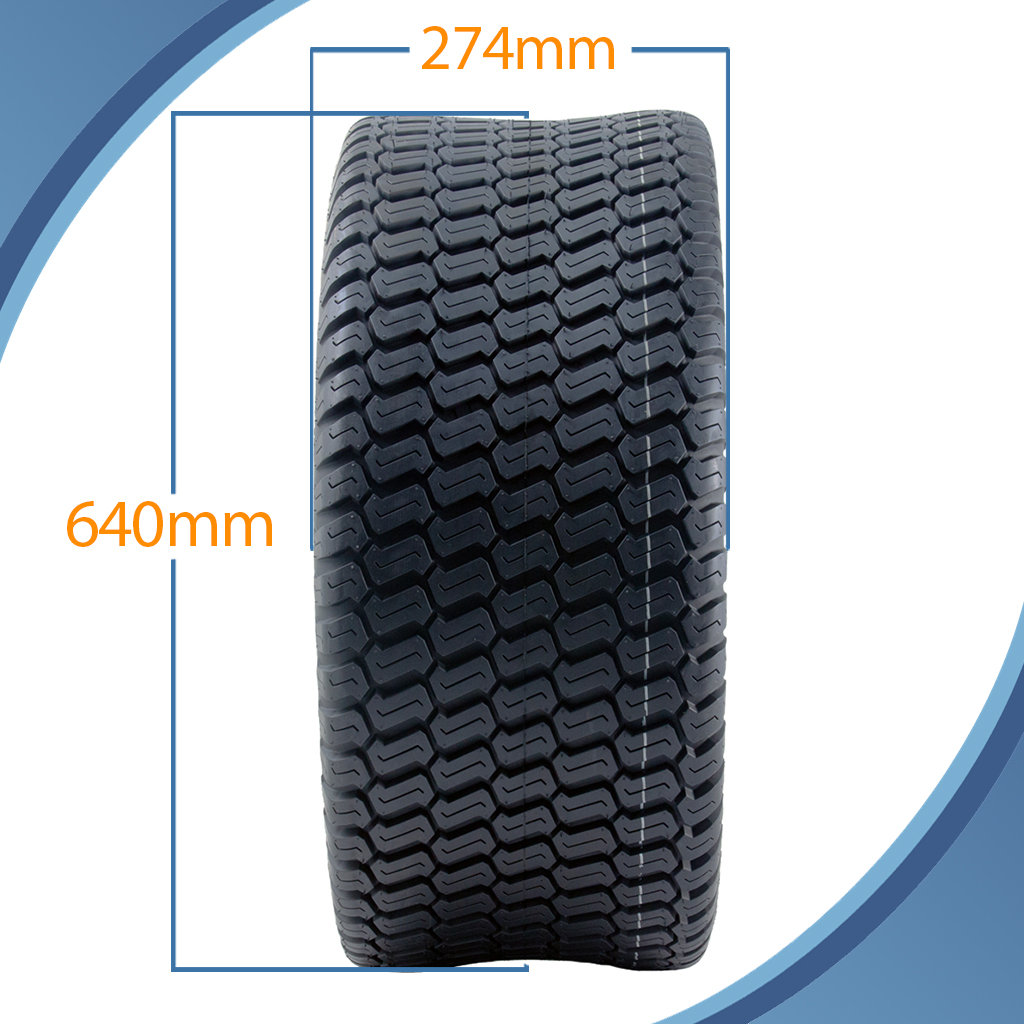 25x11.00-12 4pr Journey P332 grass tyre pattern with dimensions
