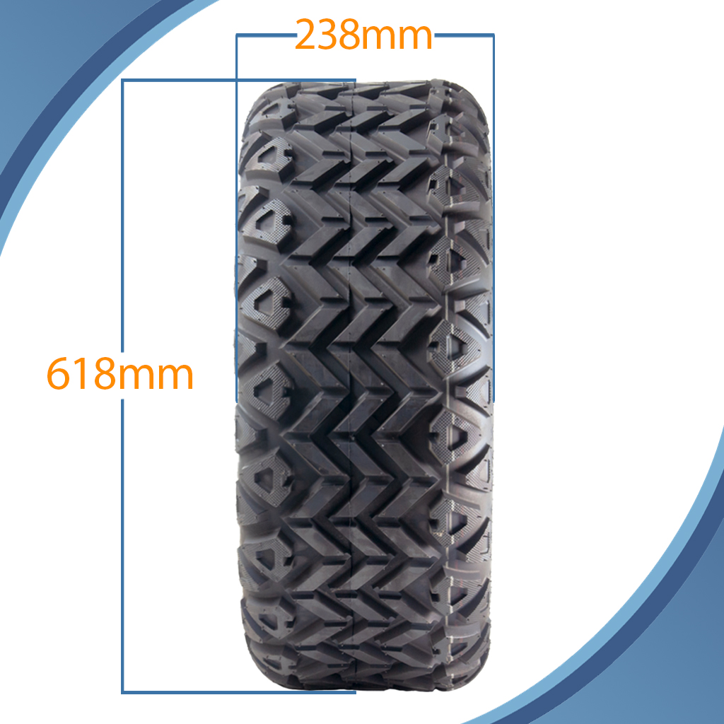 24x9.50-10 6pr Journey P3026 Utility tyre pattern with dimensions