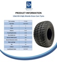 13x6.50-6 4pr Journey P332 grass tyre spec sheet