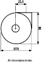 Dimensions for 6A00-25-25 from Side.webp