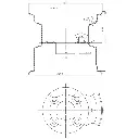 8 inch rim 100mm PCD Tech drawing with Dimensions.webp