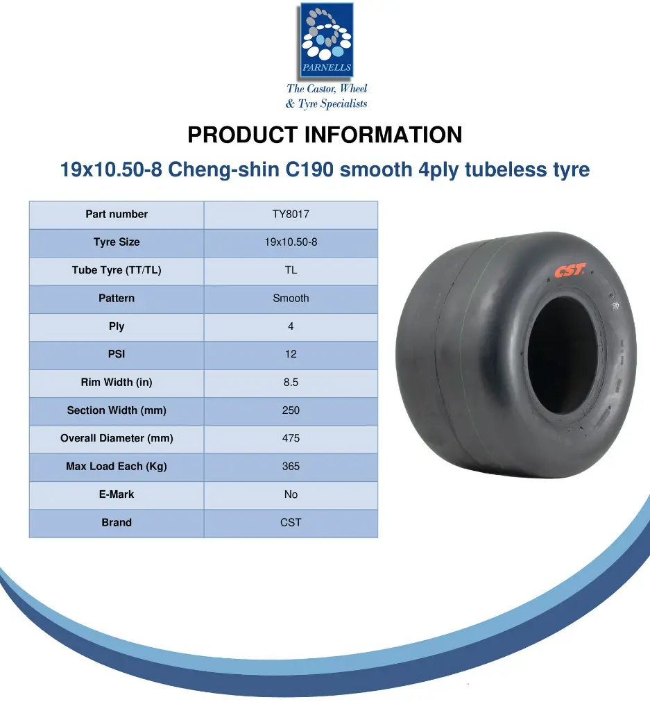 19x10.50-8 Chen-shin smooth Spec Sheet (1024x1024).webp