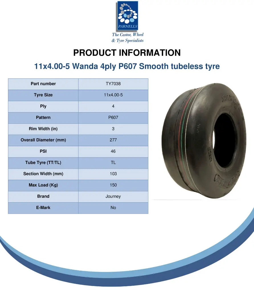 11x4.00-5 Spec Sheet - P607-TY7038.webp