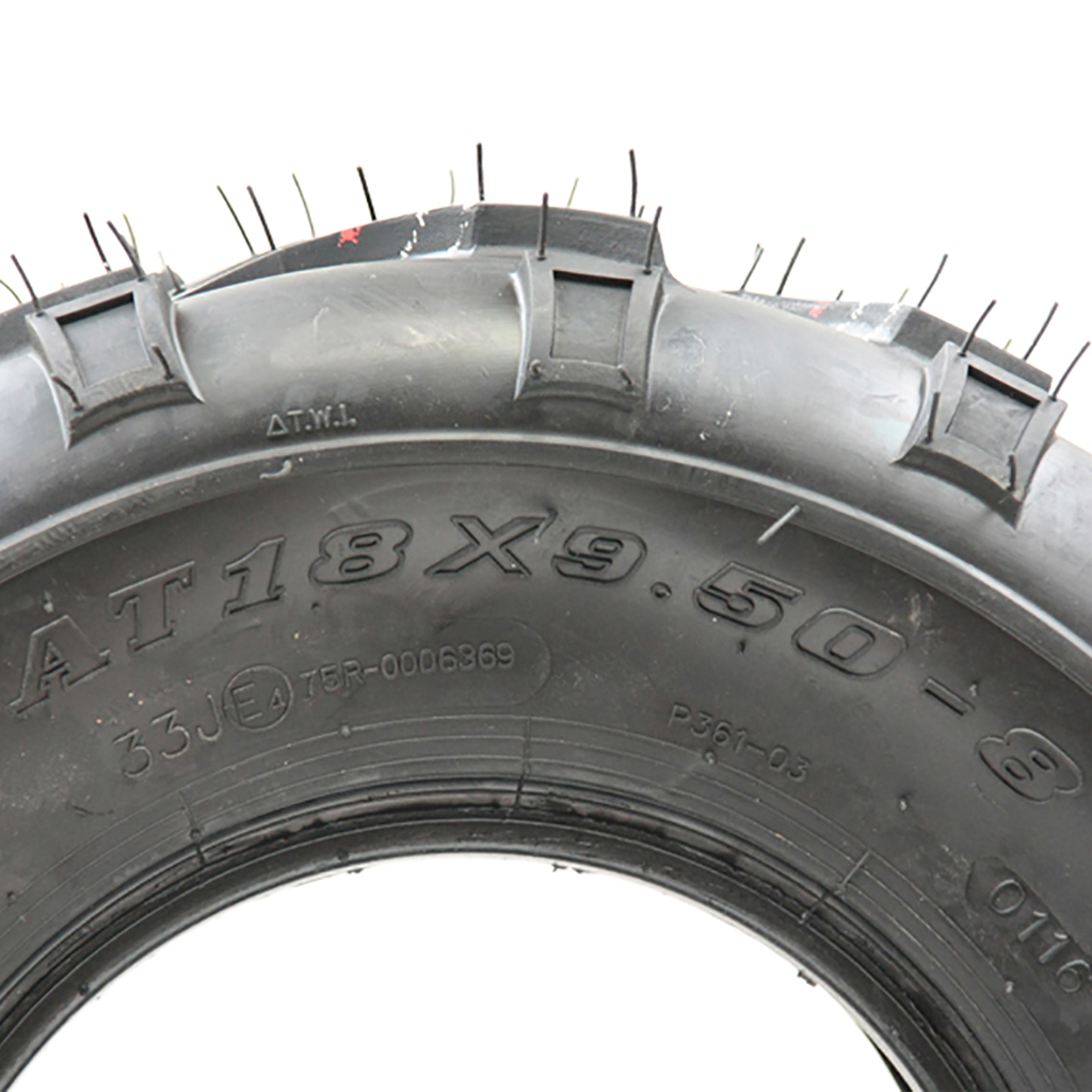 18x9.50-8 4pr WANDA P361 ATV TYRE TL / Size
