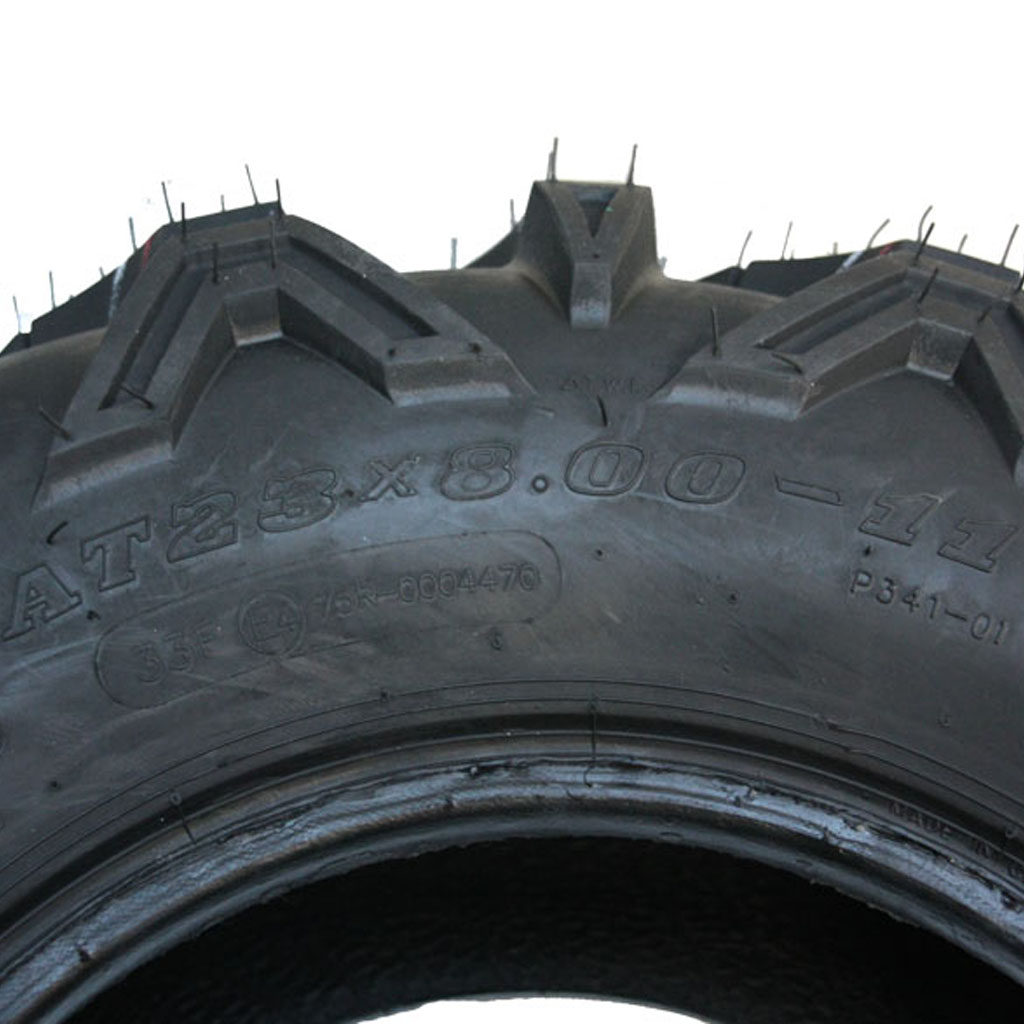 23x8.00-11 4pr Wanda P341 ATV tyre TL / size
