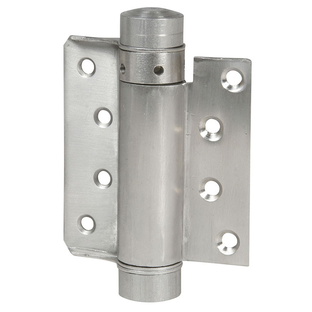 75mm Spring hinge zinc plated - Single image