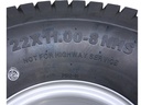 22x11.00-8 4pr Wanda P512 grass tyre TL on steel rim 4/100/60, 500kg load capacity / size