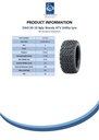 23x10.50-12 4pr Wanda P3026 utility tyre Spec Sheet