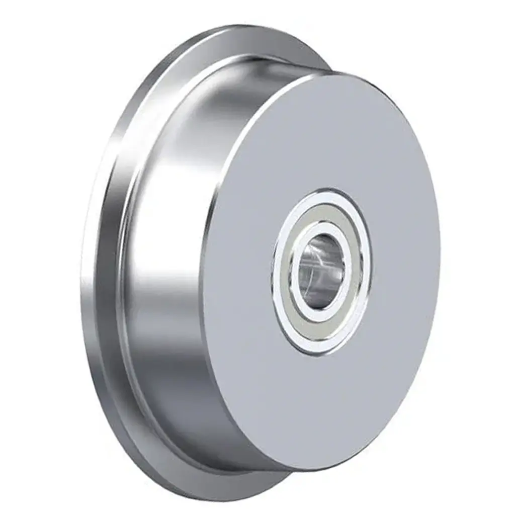 SPKVS 250K Wheel series 250mm flanged solid steel 45mm bore hub length 75mm ball bearings 4000kg