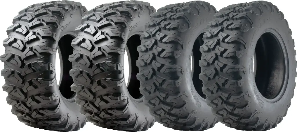 29x9.00R14 & 29x11.00R14 8ply OBOR Outslope tyre TL (Set of 4)