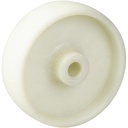 Wheel series 125mm heat resistant fiberglass filled nylon (-40°C - +150°C) 15mm bore hub length 45mm plain bearing 400kg