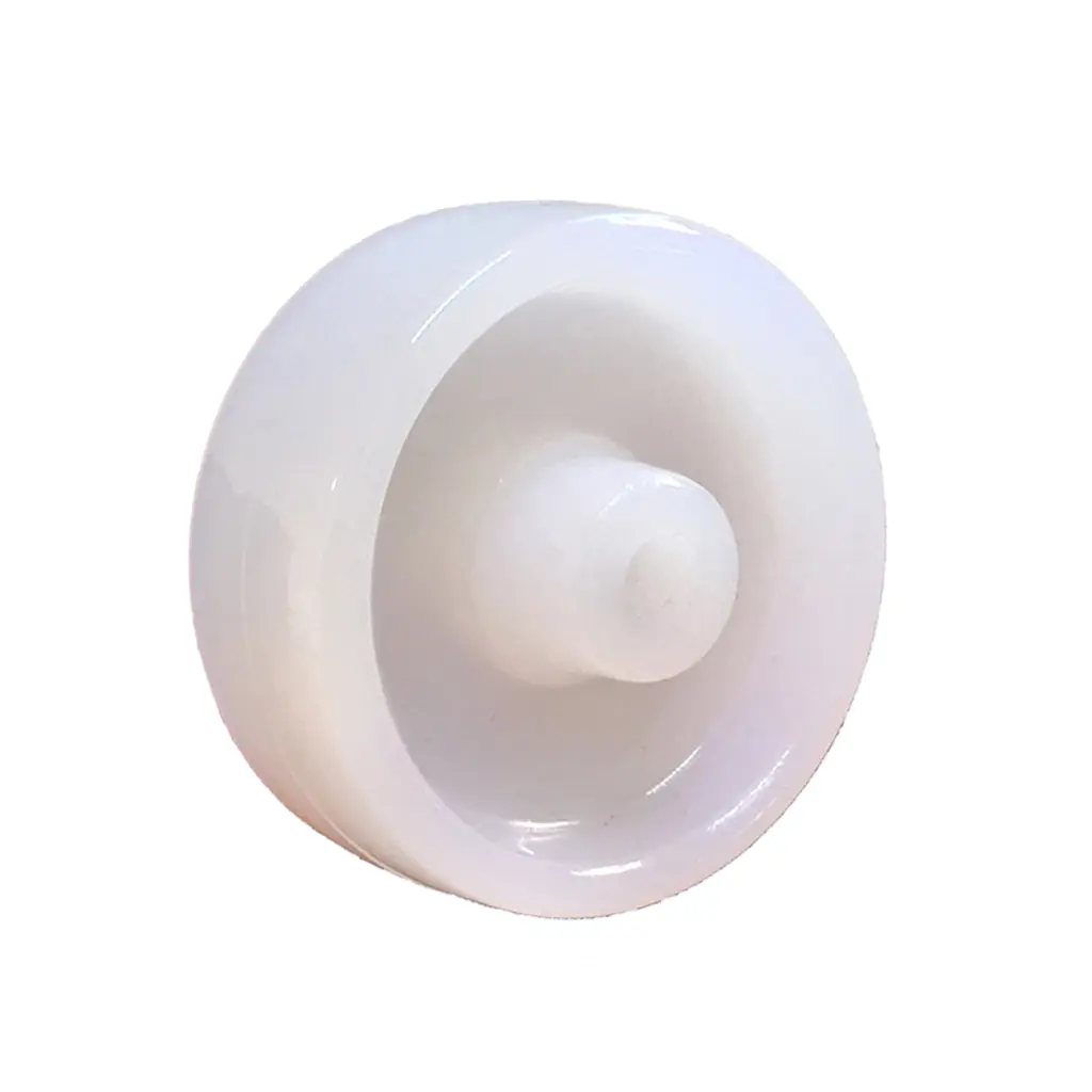 Wheel series 50mm nylon 6.5mm bore hub length 25mm plain bearing 50kg