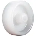 Wheel series 50mm nylon 6.5mm bore hub length 25mm plain bearing 50kg
