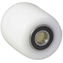 Pallet roller 82x82mm nylon 20mm bore hub length 82mm ball bearing 800kg