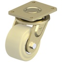LS-GSPO 152K-35 150x80mm swivel top plate 175x140mm castor with cast nylon ball bearing wheel 3000kg.