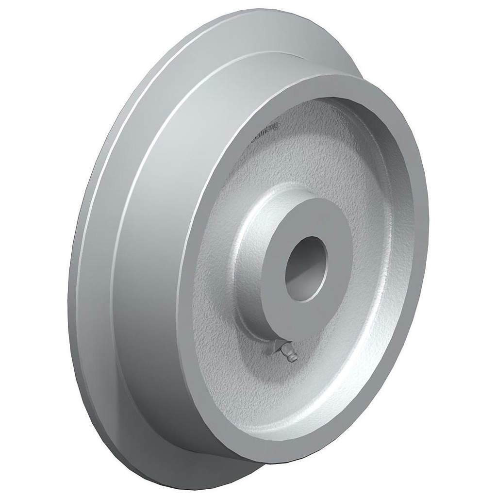 SPK 250G 250mm flanged cast iron 40mm bore hub length 70mm plain bearing 2500kg