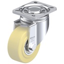 LH-GSPO 100K-1 100mm swivel top plate 100x85mm castor with cast nylon ball bearing wheel 700kg.