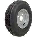 4.80/4.00-8 (120/90-8) 6ply Journey trailer wheel & tyre assembly 4/100/60
