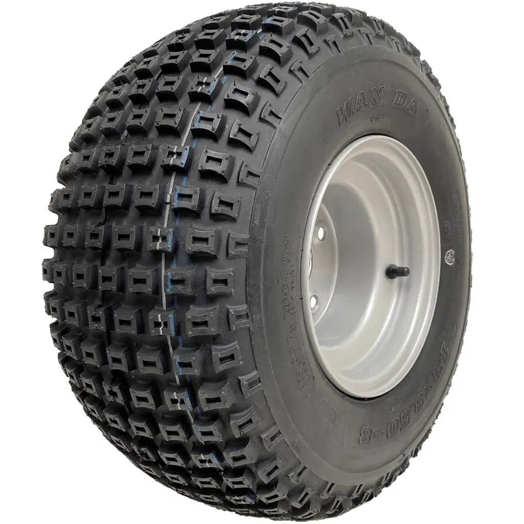18x9.50-8 4pr P322 knobby tyre on 4/4" rim