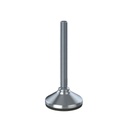 M16x150 Stainless levelling foot 80mm stainless base with anti-vibration rubber pad 1500kg AISI 304/A2