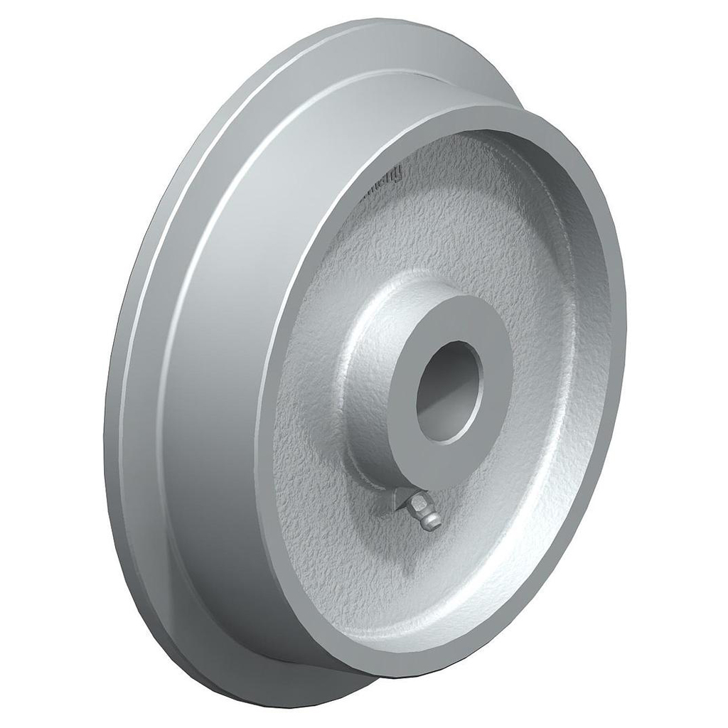 SPK 180K 180mm flanged cast iron 30mm bore hub length 52mm plain bearing 1200kg