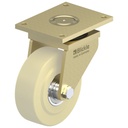 LS-GSPO 252K 250x80mm swivel top plate 255x200mm castor with cast nylon ball bearing wheel 6000kg.