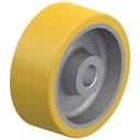 GTHN 202/35H7 200x80mm Extrathane polyurethane on cast iron centre bore 35mm H7 hub length 80mm plain bearing with keyway 10x3.3mm 1400kg