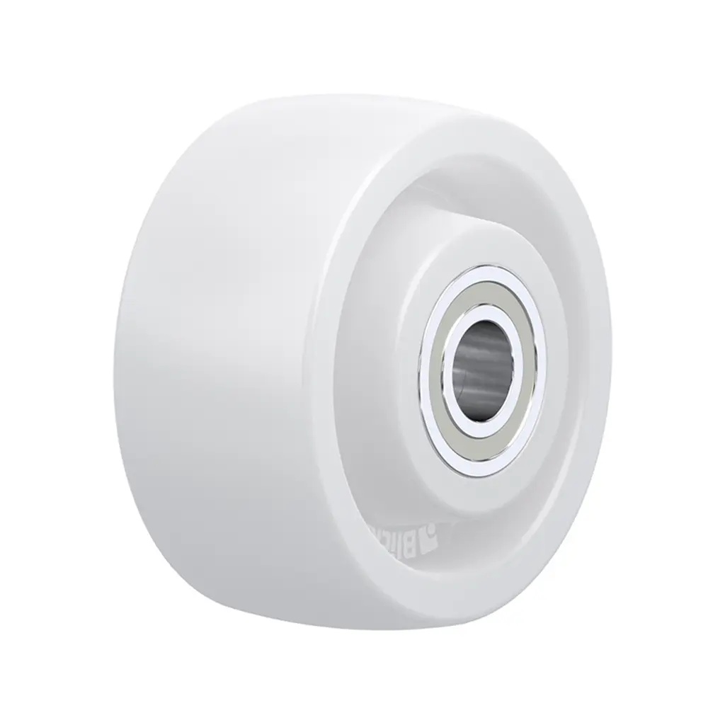 SPO 80/15K Wheel series 80mm nylon 15mm bore hub length 45mm ball bearing 350kg