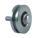 60mm Square groove wheel with 1 ball bearing