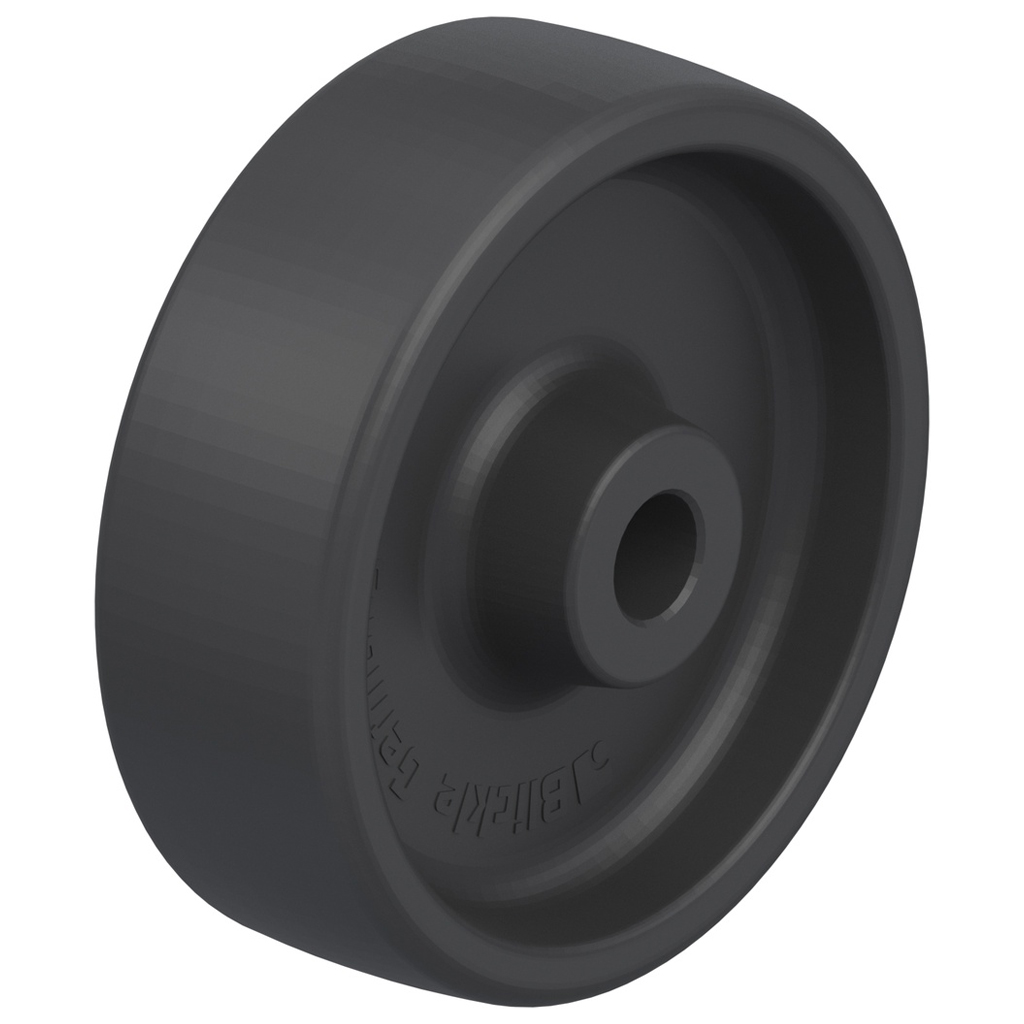 Wheel series 150mm heat resistant thermoplastic (-25°C - +250°C) 20mm bore hub length 60mm plain bearing 300kg