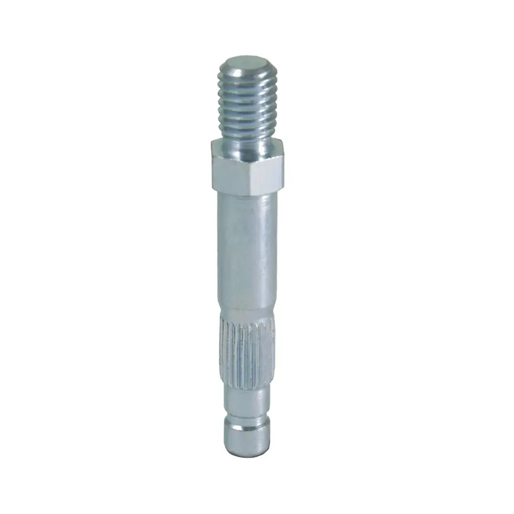 M10x15 threaded stem for twin wheel castor with total lock (Splined)