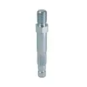 M10x15 threaded stem for twin wheel castor with total lock (Splined)