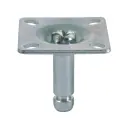 42x42mm Top plate fitting for twin wheel castor