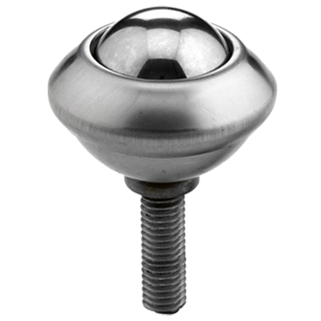 19mm THREAD FIXING BALL TRANSFER UNIT, ZINC.