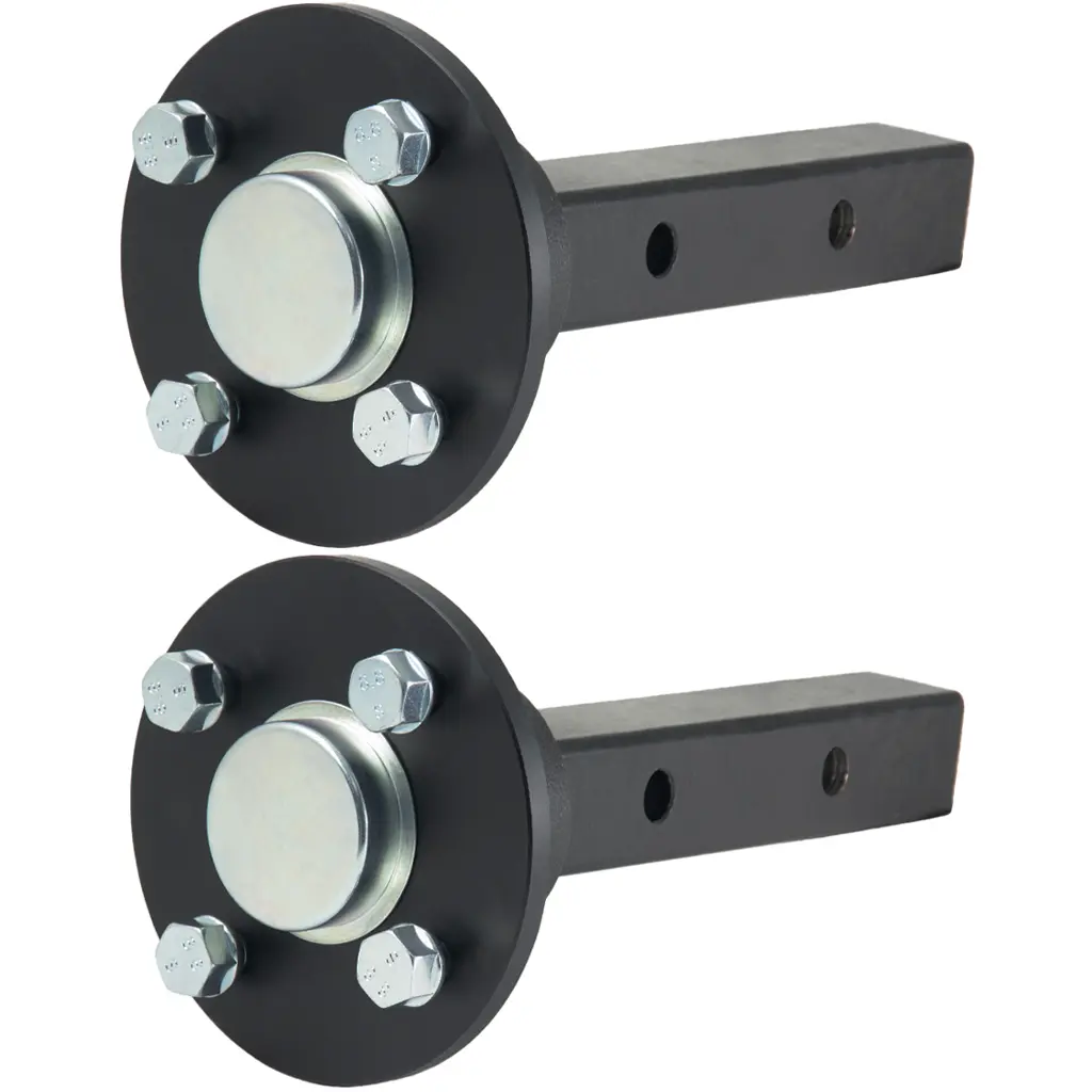 Set of 2 - Hub & Stub axle 4/100 M12stud 40x40 High speed (waterproof)