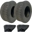 Set of 2 - 13x5.00-6 4pr Wanda P332 Grass tyre TL & 13x5.00-6 TR13 Tube