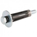 Plastic Expander Kit for 25mm round stainless tubing (1.2/1.5mm)  with M12x90 bolt