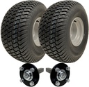 Set of 2 - 20x10.00-8 4ply P332 GRASS on 4/100 & Hub & Stub axle 4/100 M12stud  40x40 High speed (waterproof)