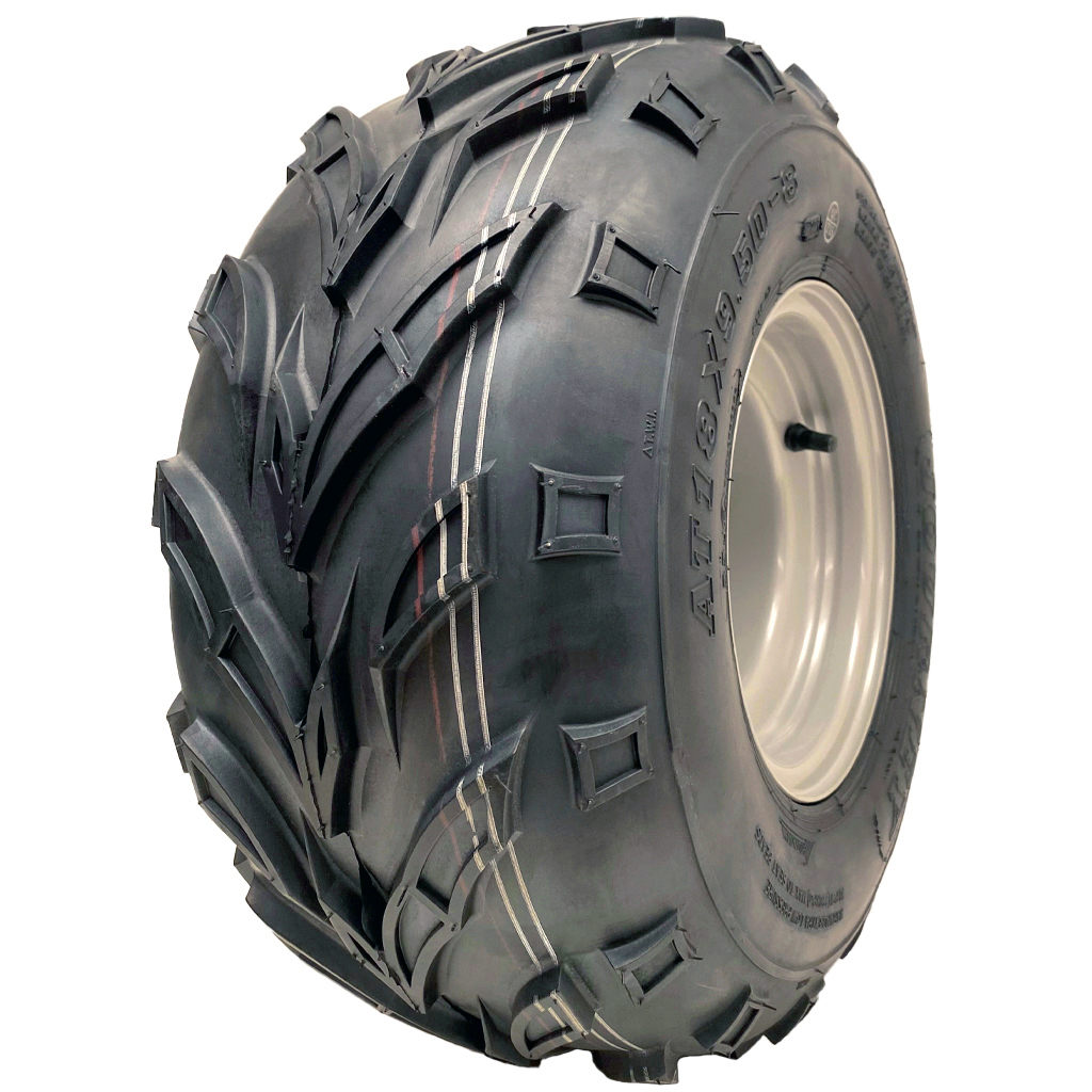18x9.50-8 4pr Journey P361 ATV tyre on 100mm