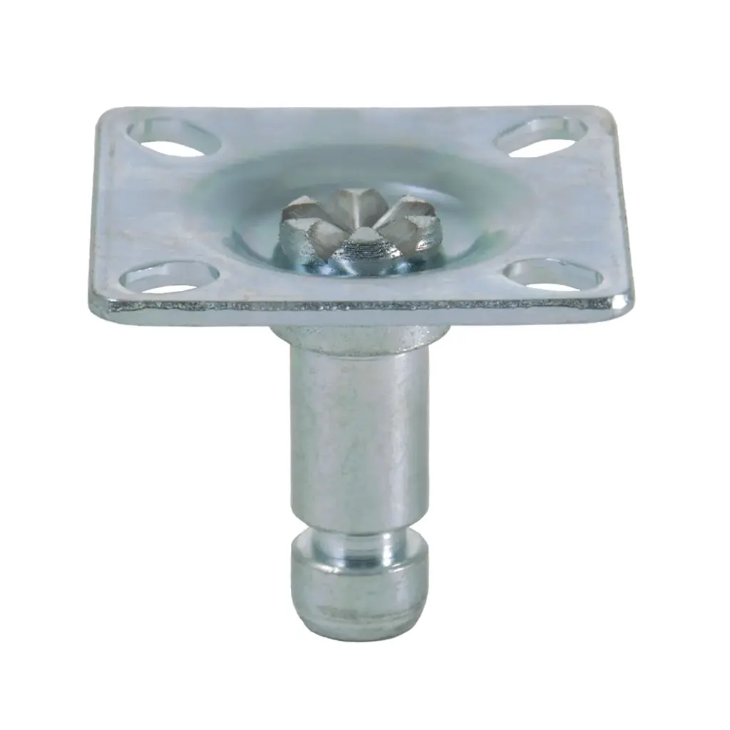 38x38mm Top plate fitting for twin wheel castor