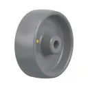 PO 100/12G-ELS Wheel series 100mm electrically conductive grey nylon 12mm bore hub length 45mm plain bearing 280kg