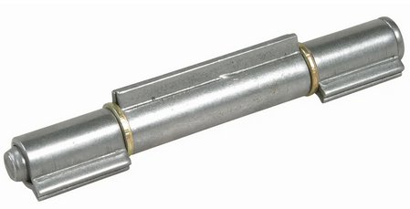 3-Wing 140mm stainless hinge to weld wit removable pin