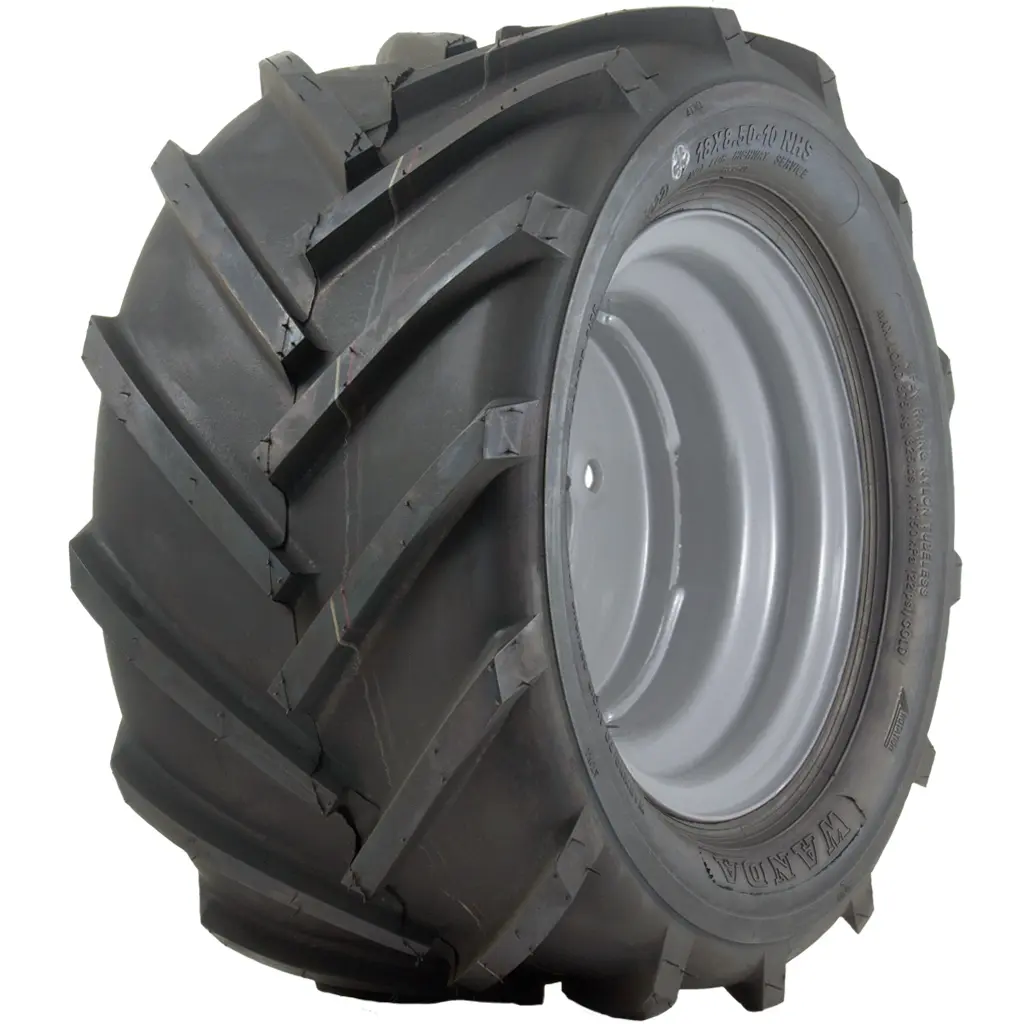 18x8.50-10 4pr Journey P328 Open-Centre tyre TL on 6.00x10" Wheel rim 4/100/60 ET-4 silver 750kg