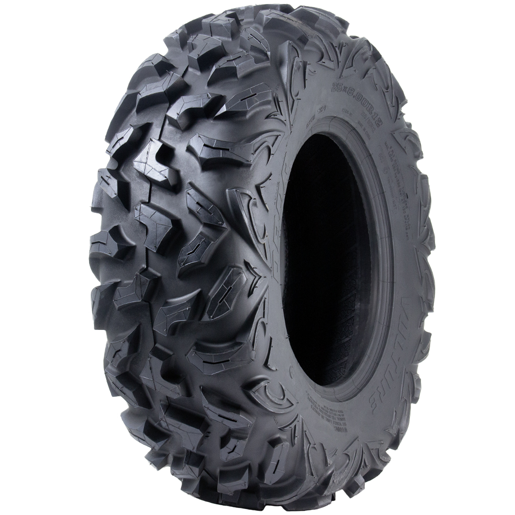 25x8.00R12 (205/80R12) 6ply OBOR Vulture Tyre TL, 18psi, 60J, 250kg