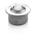 Ball Transfer Unit Euro Series, Push Fit 36mm Fitting, Nylon Load Ball Diameter 22.2mm