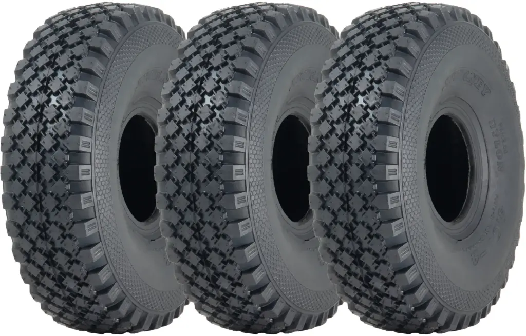 Set of 3 - 4.00x4 6pr Journey P6075 block tyre TT