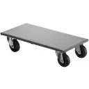 300x600mm Dolly - 100mm black rubber castors - 250kg capacity 